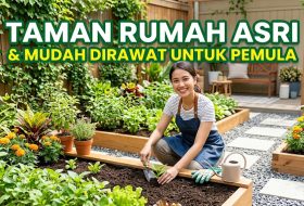 Cara Membuat Taman Rumah yang Asri dan Mudah Dirawat untuk Pemula